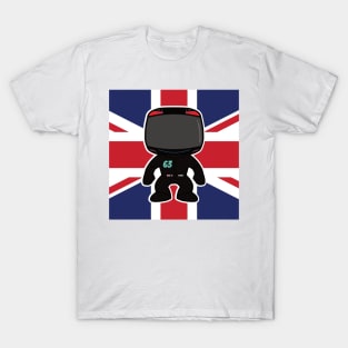 George Russell Custom Bobblehead - 2022 Season Flag Edition T-Shirt